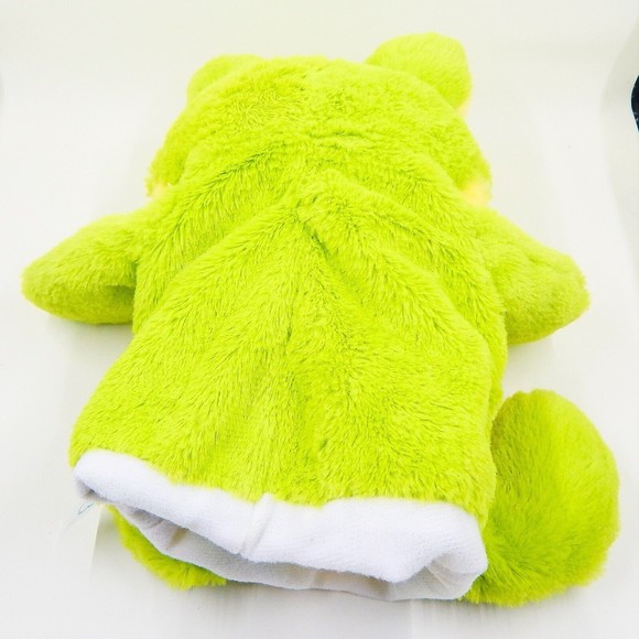 Spark Create Imagine Green Frog Croaking Ribbit Sound Plush Hand Puppet - Picture 6 of 9